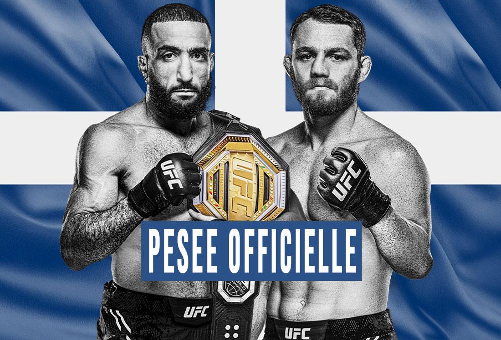 UFC 315 - La pesée : résultats, vidéos, faceoffs | Montreal