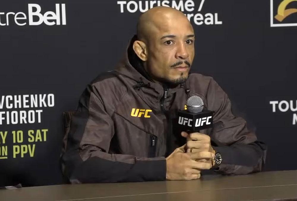 José Aldo : un retour aux sources après la frustration d’un combat qu’il ne digère toujours pas | Montreal