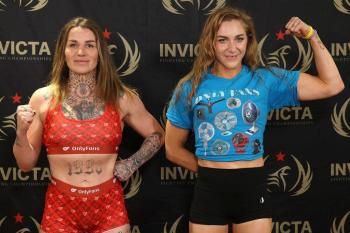 Invicta FC 62 - Lehner vs. Rubin - La pesée : résultats | Kansas City