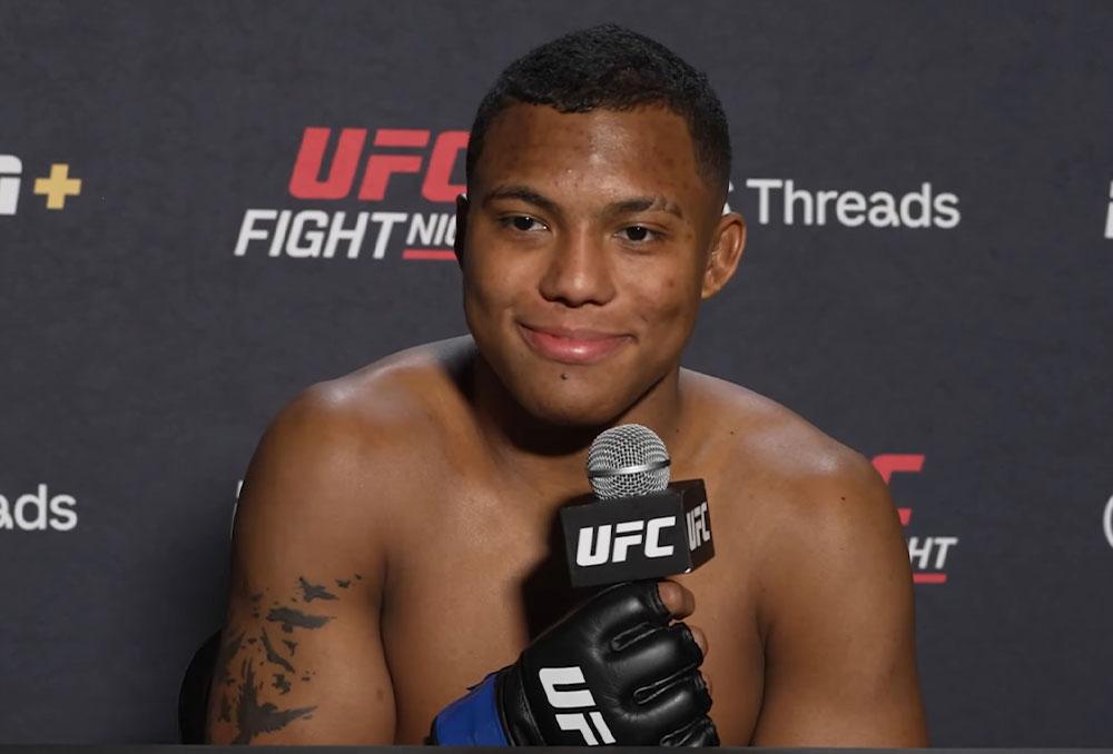 Après avoir dominé Sodiq Yusuff, Mairon Santos affirme qu’il appartient au cercle des grands noms de l’UFC | Las Vegas
