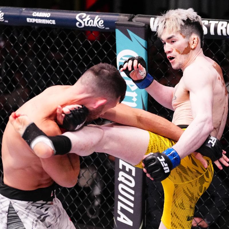 Melquizael Costa et Julian Erosa se retrouvent à l’hôpital après leur guerre à l’UFC Fight Night 256 | Las Vegas