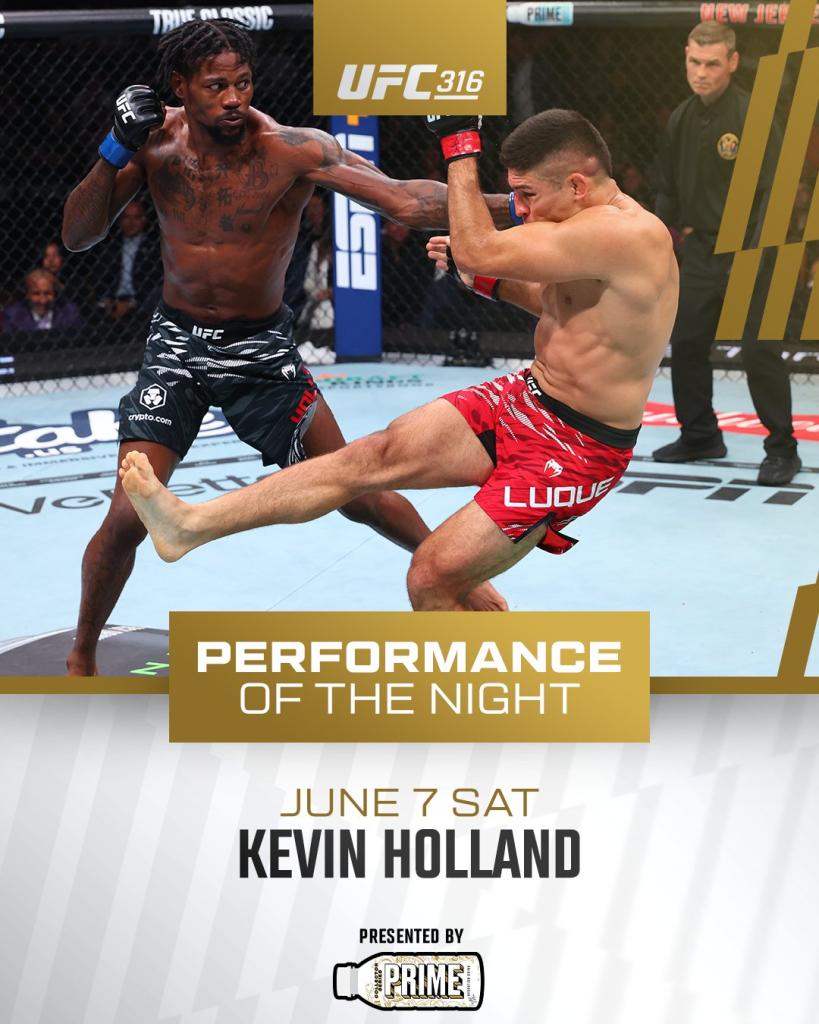 UFC 316 - Bonus de la soirée | Newark