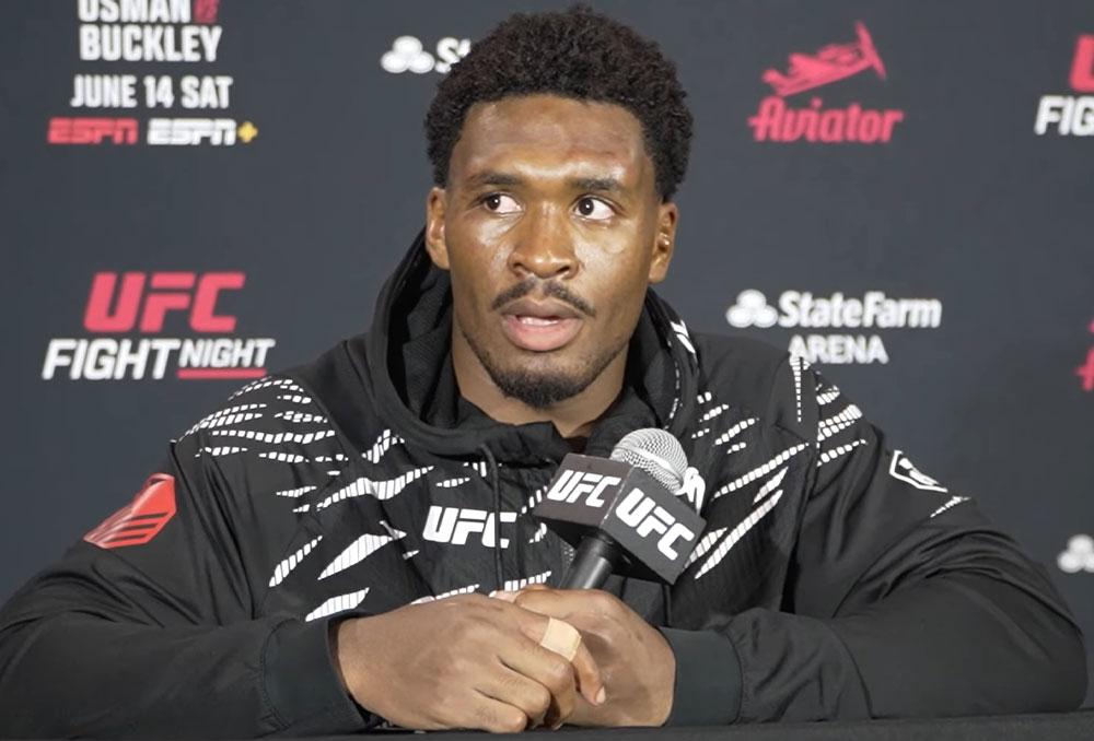 Mansur Abdul-Malik réagit à la fin controversée de son combat contre Cody Brundage à l'UFC on ESPN 69