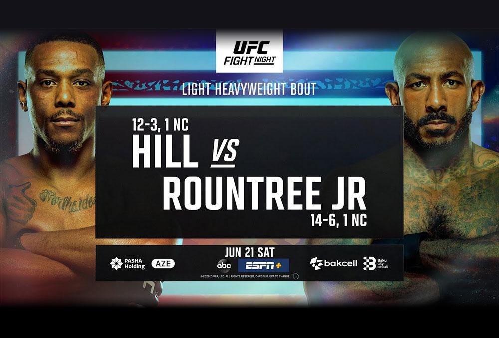 UFC on ABC 8 - Hill vs Rountree Jr : Fight Promo | Baku