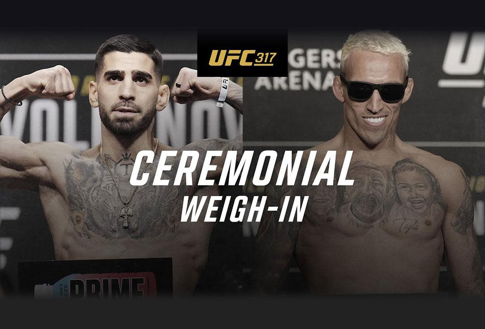 UFC 317 - La pesée cérémoniale | Las Vegas