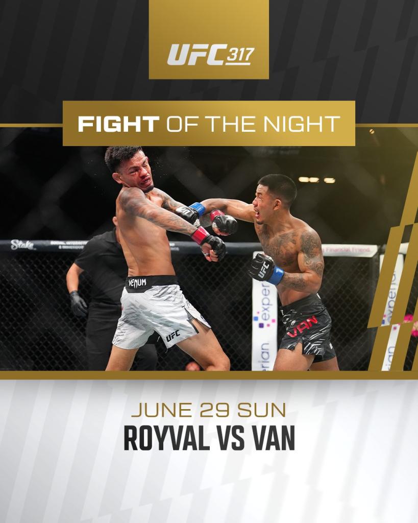 UFC 317 - Bonus de la soirée | Las Vegas