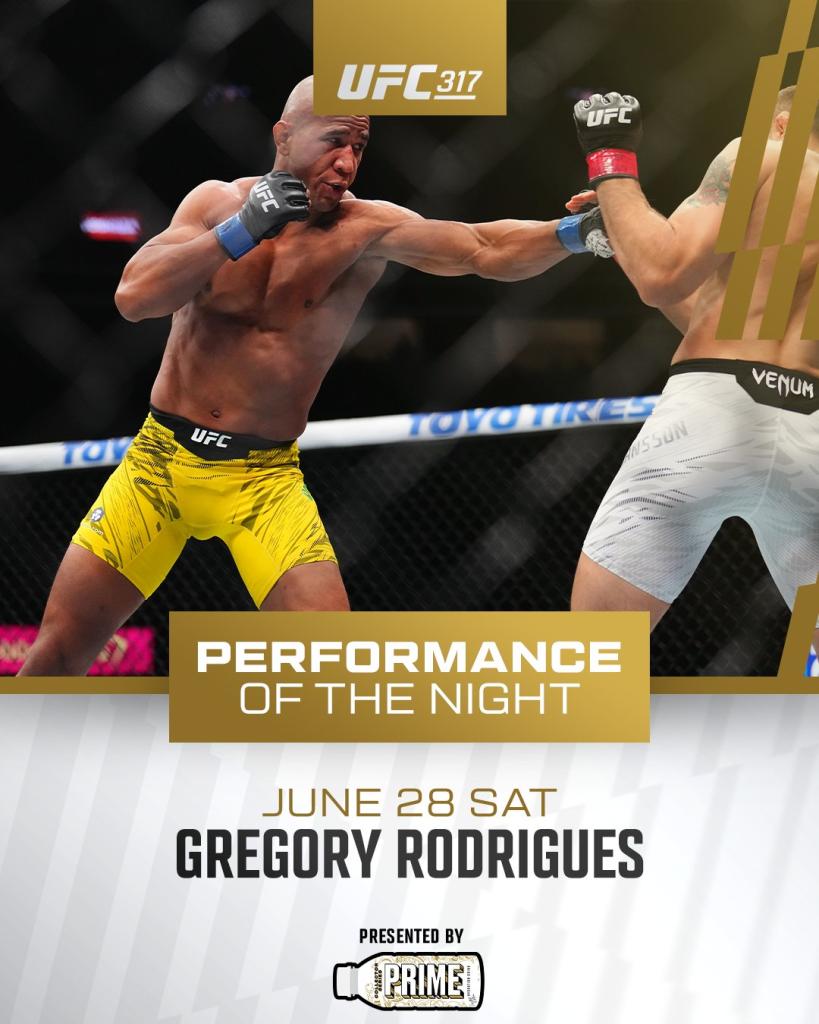 UFC 317 - Bonus de la soirée | Las Vegas