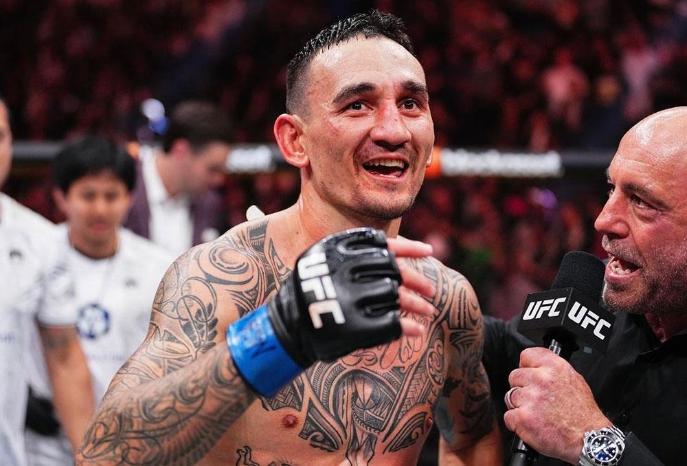 Max Holloway, prêt à endosser le rôle du méchant pour gâcher la dernière danse de Dustin Poirier à l'UFC 318