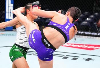 Fatima Kline s'impose brillamment par TKO à l'UFC Nashville face à la Mexicaine Melissa Martinez