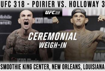 UFC 318 - Pesée cérémoniale | New Orleans
