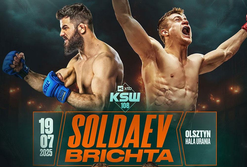 KSW 108 - Soldaev vs. Brichta - La pesée : résultats | Olsztyn
