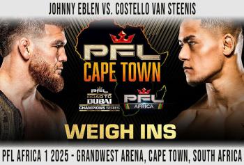 PFL Africa 1 2025 - Pesée cérémoniale | Cape Town
