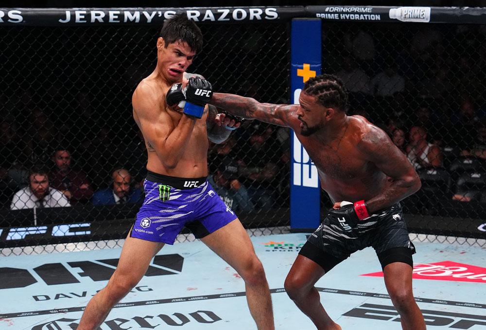 Performance solide de Michael Johnson qui domine Daniel Zellhuber et une troisième victoire consécutive | UFC 318