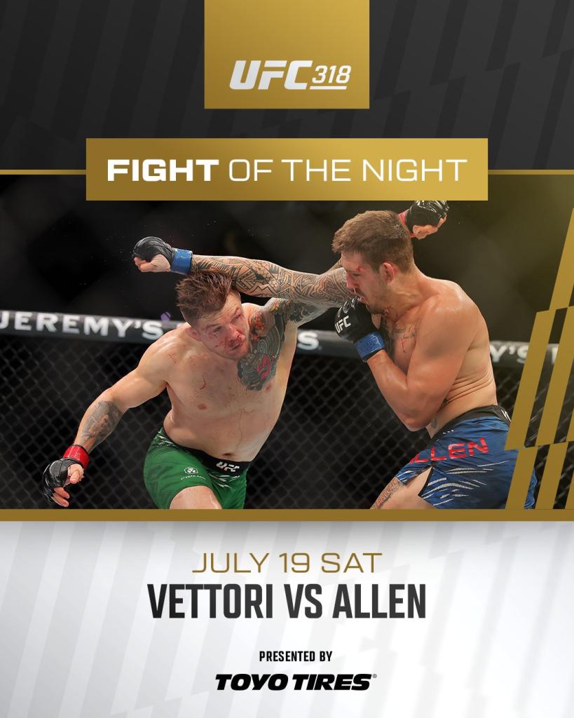 UFC 318 - Bonus de la soirée | New Orleans