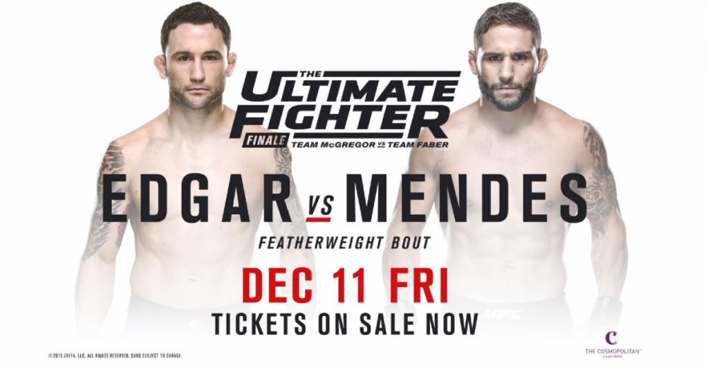 TUF 22 Finale - Edgar vs. Mendes Preview