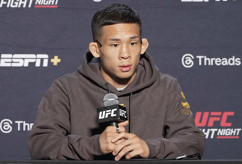 Hyun Sung Park, confiant avant d'affronter Tatsuro Taira, promet un K.O. malgré une préparation inexistante pour ce combat | UFC on ESPN 71