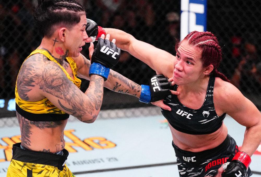 Piera Rodriguez impose sa lutte et son contrôle au sol pour remporter une victoire très disputée contre Ketlen Souza à l'UFC on ESPN 71