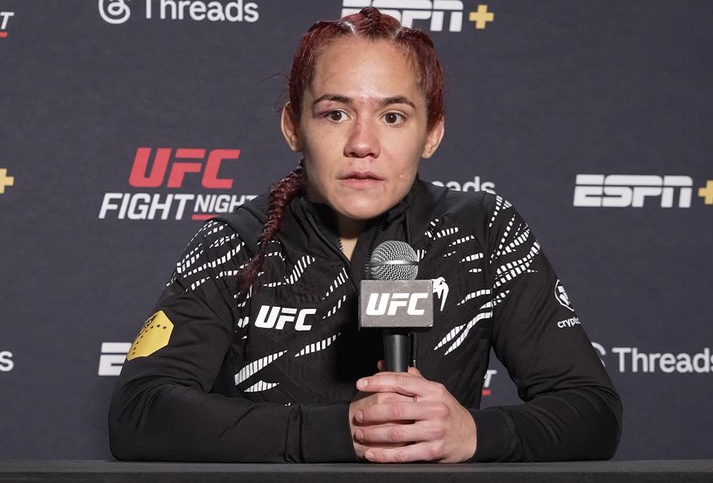 Piera Rodriguez décroche une victoire par décision partagée et expose ses ambitions pour la ceinture des poids pailles | UFC on ESPN 71