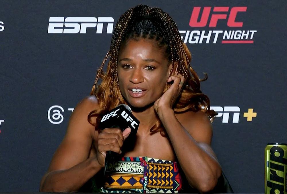Angela Hill veut capitaliser sur sa riche expérience face à une adversaire qu'elle juge novice | UFC on ESPN 72