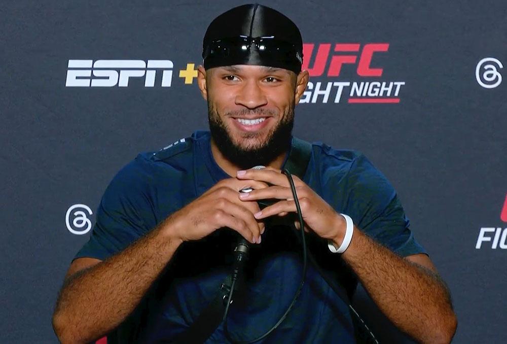 Christian Leroy Duncan, de l'admiration à la confrontation face au vétéran Eryk Anders à l'UFC on ESPN 72