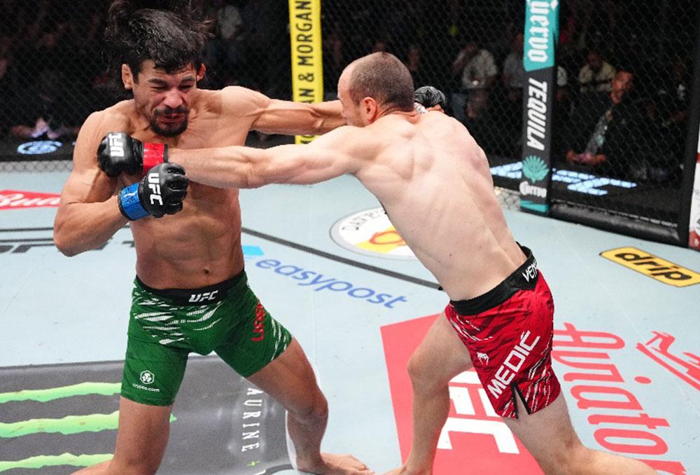Uros Medic s'impose par KO contre Gilbert Urbina à l'UFC on ESPN 72