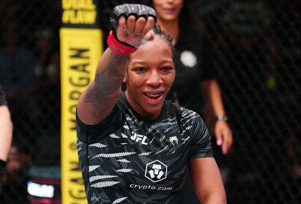 Joselyne Edwards signe un KO spectaculaire contre Priscila Cachoeira lors de l'UFC on ESPN 72