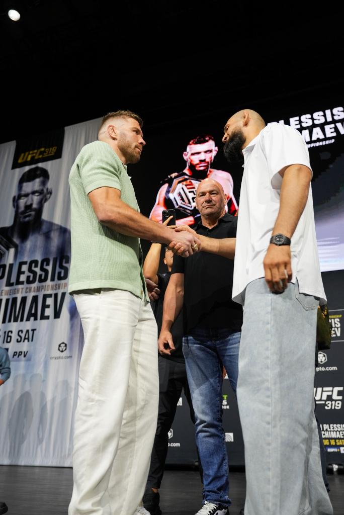 UFC 319 - Conférence de presse : faceoffs | Chicago