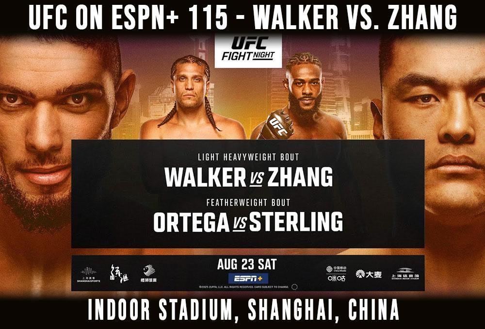 UFC on ESPN+ 115 - Johnny Walker vs. Mingyang Zhang : Fight Promo | Shanghai
