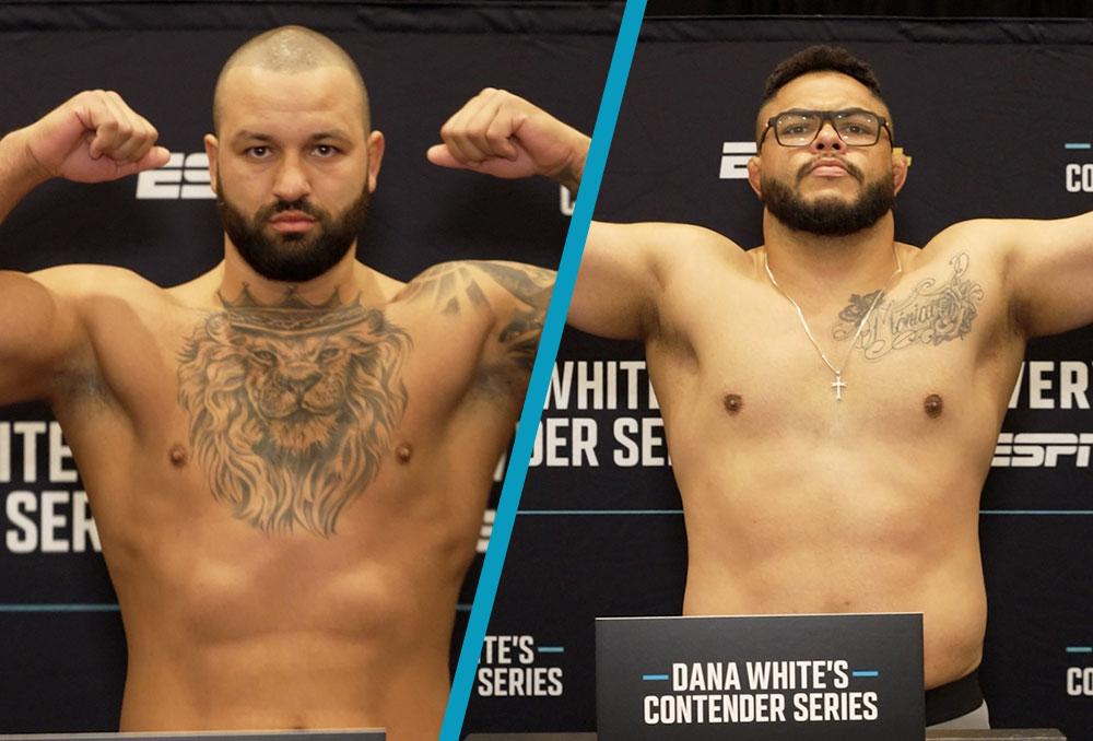 Un choc de titans en perspective pour le Dana White's Contender Series avec Josh Hokit face à Guilherme Uriel | DWCS 78