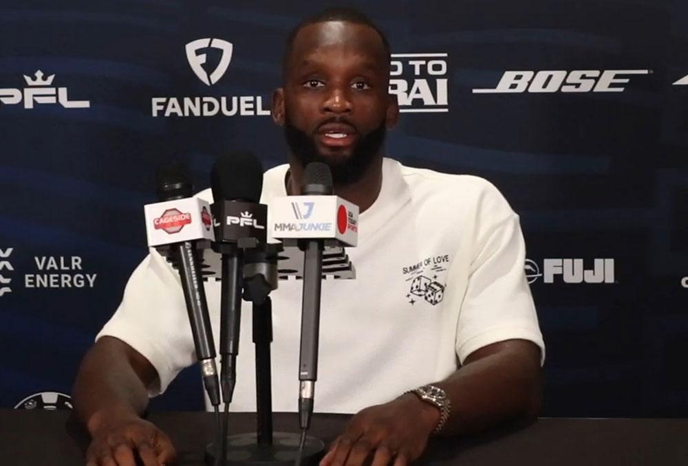 Fabian Edwards ne mâche pas ses mots à l'encontre de Dalton Rosta avant la grande finale | PFL World Tournament