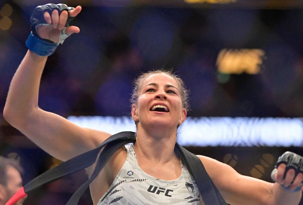 Jasmine Jasudavicius : une victoire contre Manon Fiorot lui ouvrirait les portes d'un combat pour le titre de l'UFC