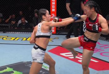 Bruna Brasil domine Shi Ming en neutralisant sa lutte et en imposant sa supériorité technique en combat debout | RTU
