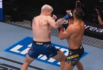 Kyle Daukaus signe un retour explosif en seulement 43 secondes en battant Michel Pereira par KO à l'UFC Shanghai