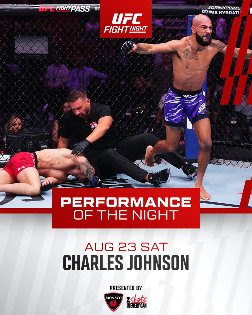 UFC on ESPN+ 115 - Bonus de combat | Shanghai