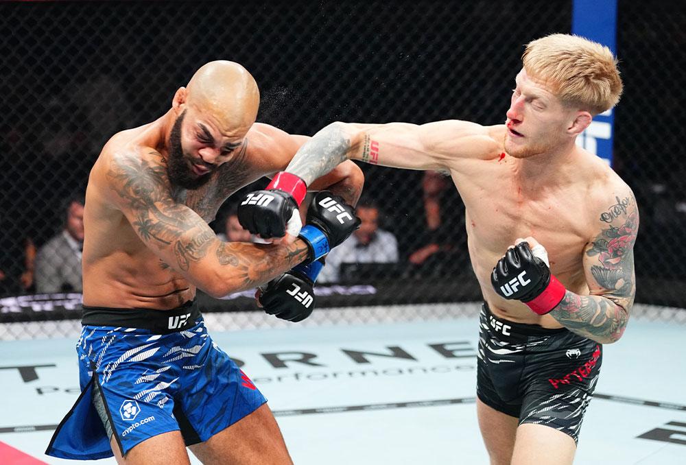 Sam Patterson s'impose par TKO avec autorité contre Trey Waters dès le premier round à l'UFC Paris