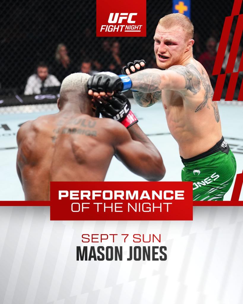 UFC on ESPN+ 116 - Bonus de combat | Paris