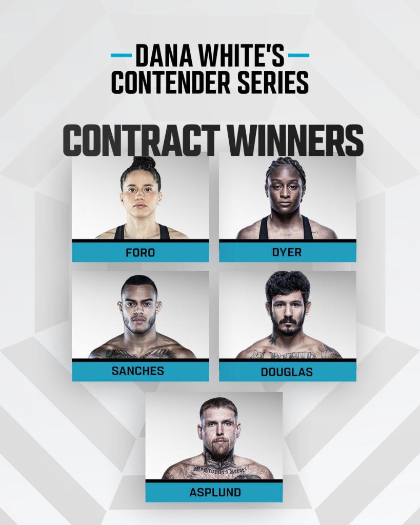 Dana White distribue cinq contrats UFC après une série de combats spectaculaires et mémorables | DWCS 81