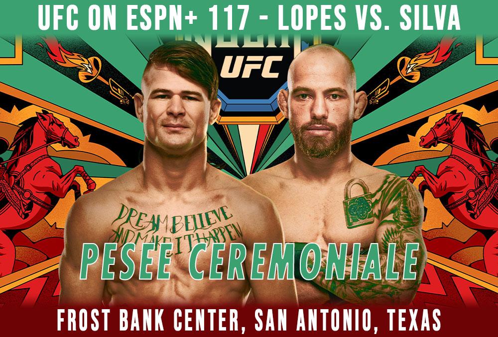 UFC on ESPN+ 117 - La pesée cérémoniale | San Antonio