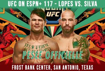 UFC ON ESPN+ 117 - La pesée officielle : résultats, vidéos, faceoffs | San Antonio