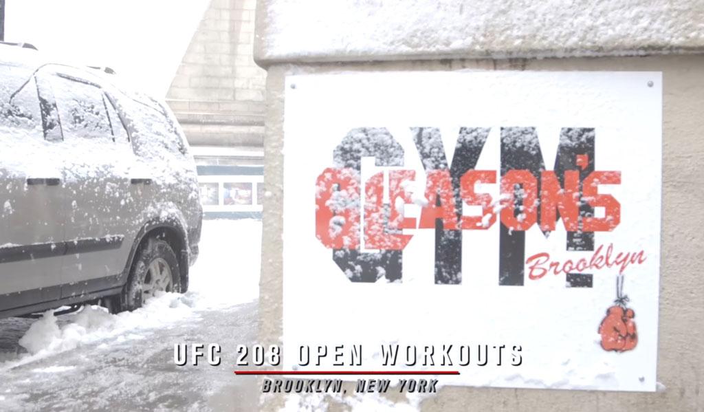 UFC 208 - Open Workout Recap