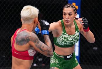 Tatiana Suarez impose sa stratégie de lutte pour neutraliser Amanda Lemos et décrocher la victoire | Noche UFC