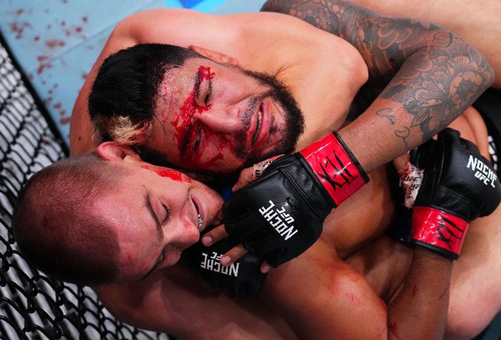 Dusko Todorovic renoue avec le succès en soumettant Jose Daniel Medina dès le premier round à la Noche UFC