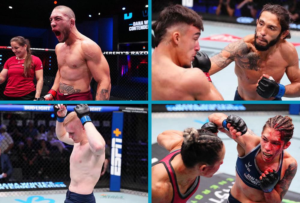 Six nouveaux talents, dont deux combattantes signées après une guerre, décrochent un contrat UFC | DWCS 83
