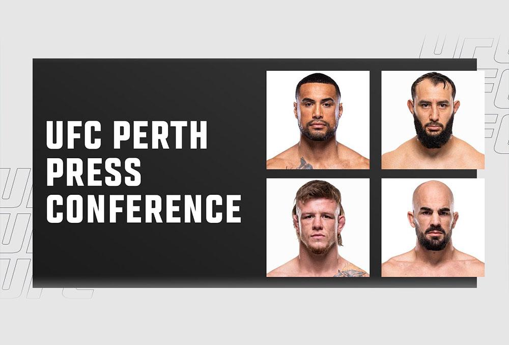 UFC on ESPN+ 118 - Conférence de presse d'avant combat | Perth