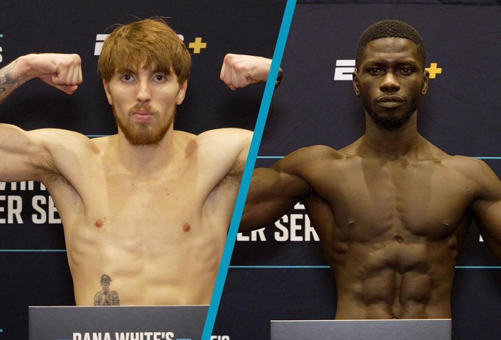 Kurtis Campbell et Demba Seck, un combat décisif pour réaliser le rêve d'une carrière à l'UFC | DWCS 84