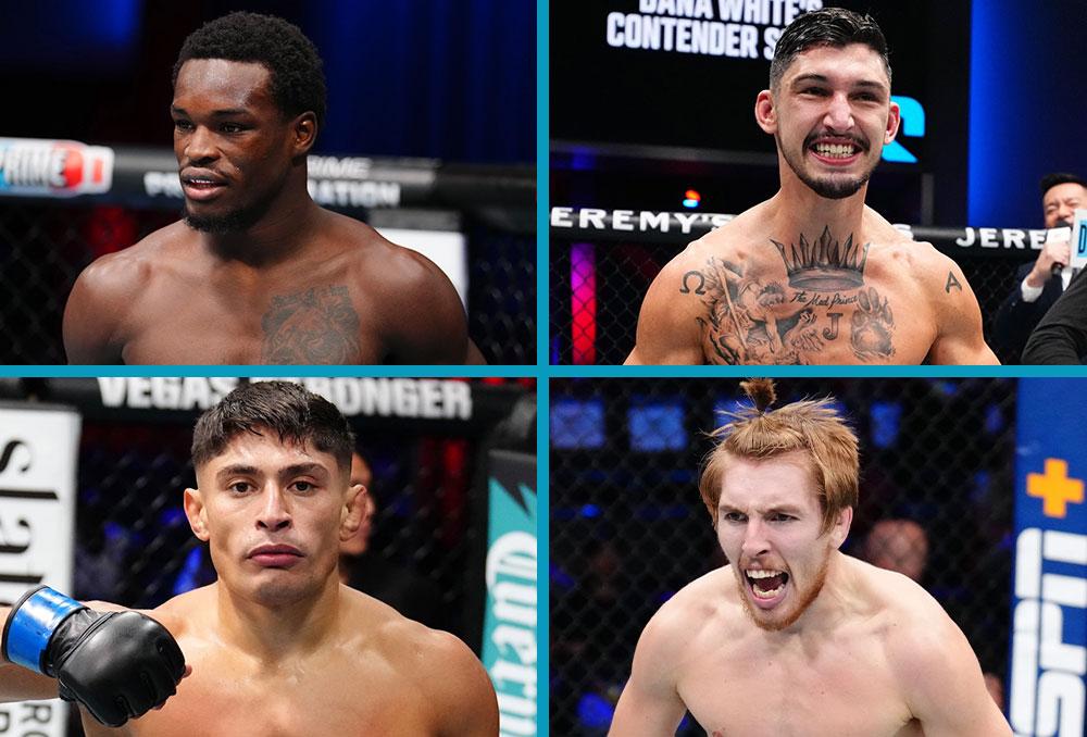 Quatre contrats UFC signés lors de la 8e semaine des Dana White's Contender Series | DWCS 84