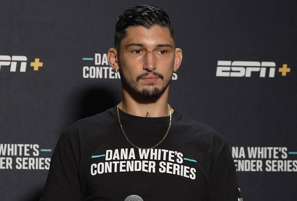 Louis Jourdain réalise enfin son rêve d'enfant en décrochant son contrat avec l'UFC | DWCS 84