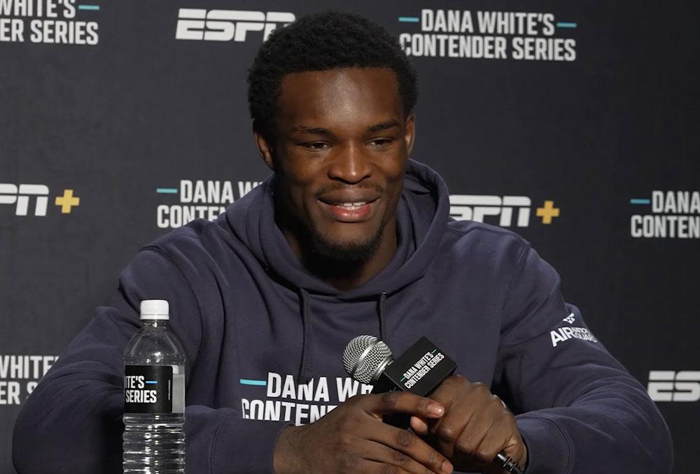 Damian Pinas demande à l'UFC de le faire combattre le plus rapidement possible, visant novembre | DWCS 84