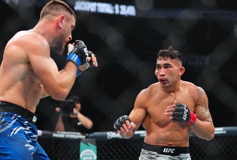 Punahele Soriano a imposé sa lutte pour étouffer Nikolay Veretennikov | UFC 320
