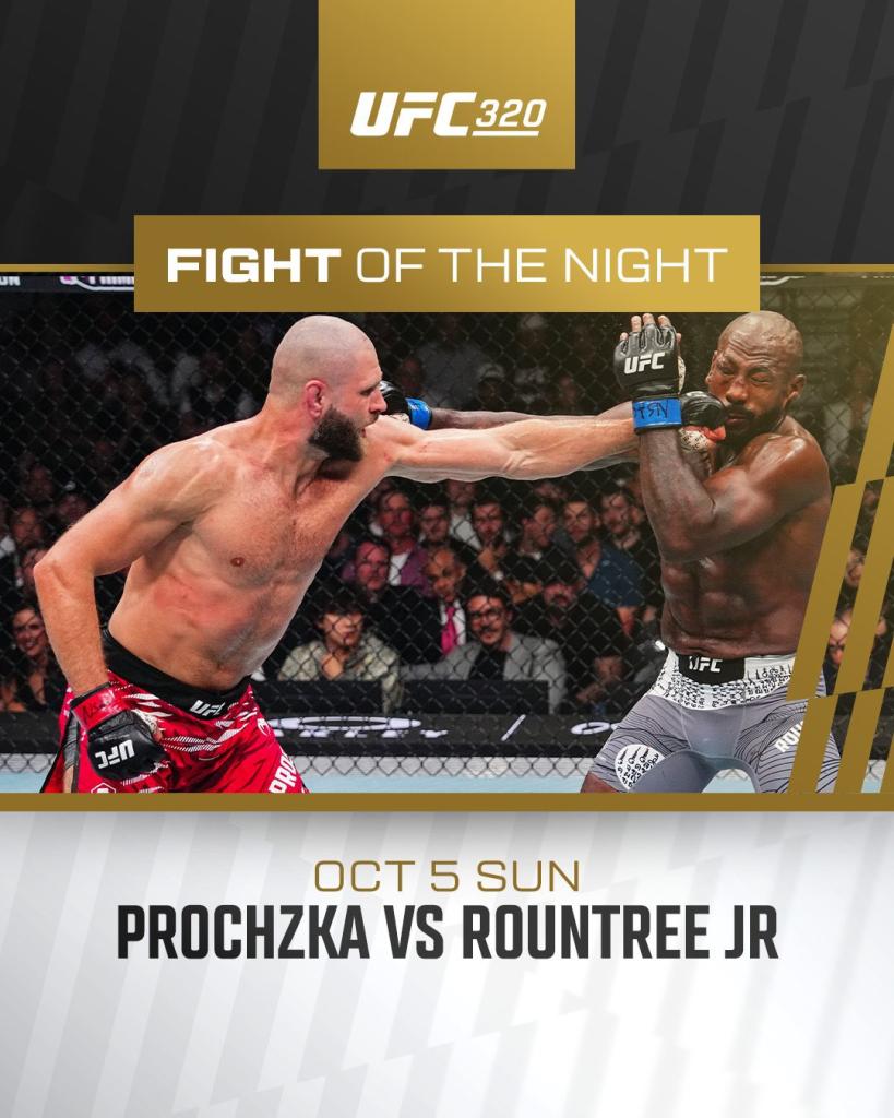 UFC 320 - Bonus de la soirée | Las Vegas